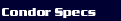 Condor Specs